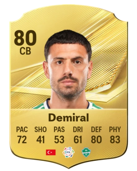Demiral 80 Common CB FC 26 card