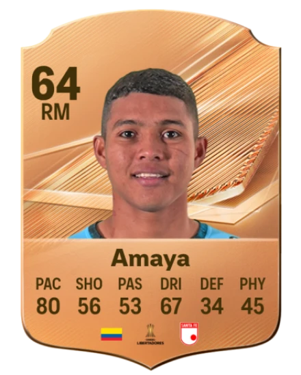 Amaya 64 Common RM FC 26 card