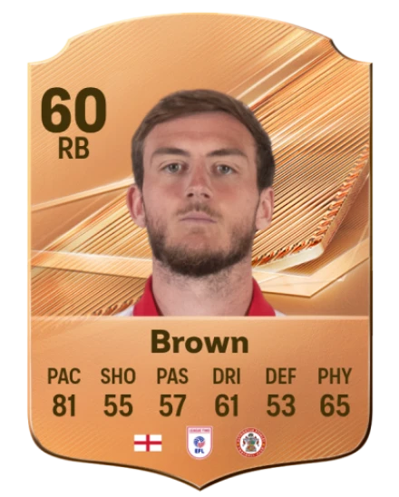 Brown 60 Common RB FC 26 card