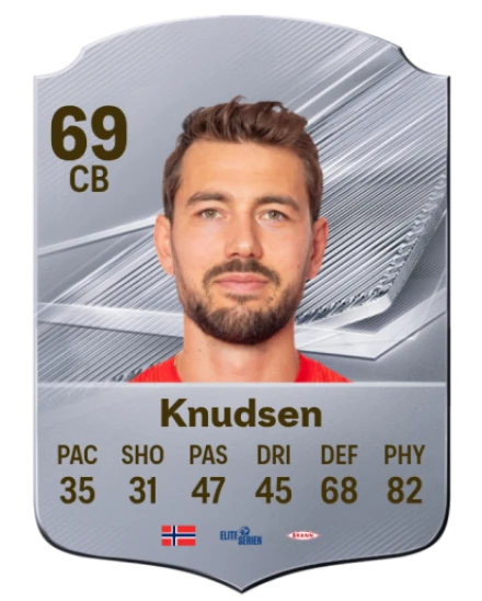 Knudsen 69 Common CB FC 26 card