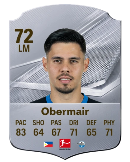 Obermair 72 Common LM FC 26 card