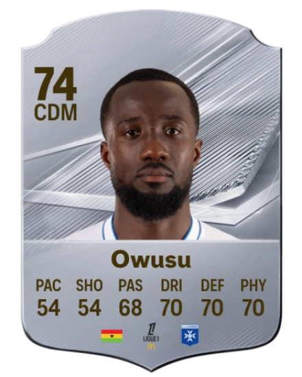 Owusu 74 Common CDM FC 26 card