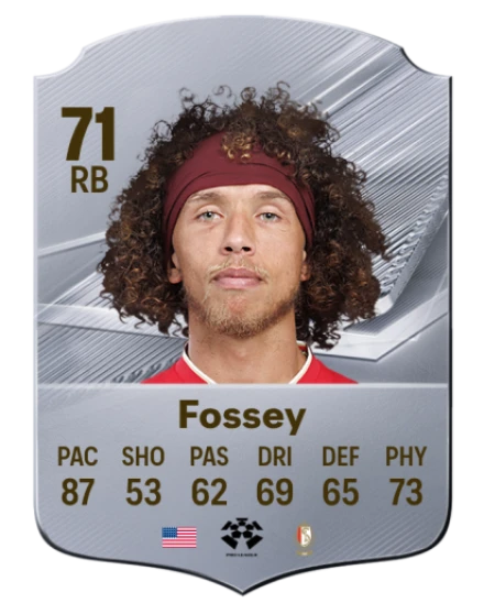 Fossey 71 Common RB FC 26 card