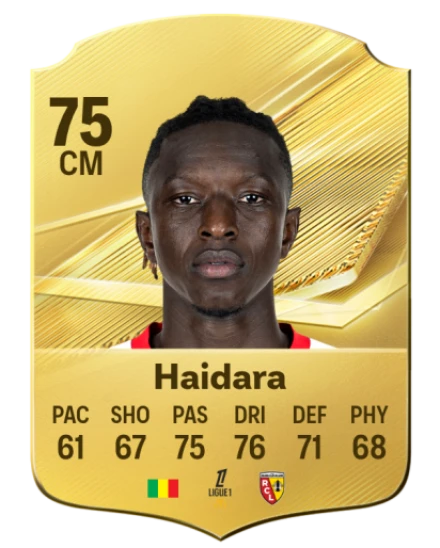 Haidara 75 Common CM FC 26 card