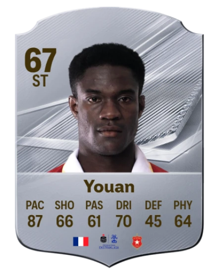 Youan 67 Common ST FC 26 card