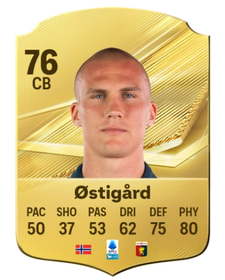 Østigård 76 Common CB FC 26 card