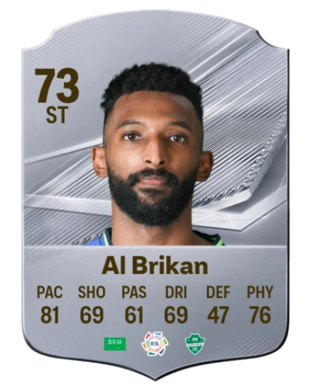 Al Brikan 73 Common ST FC 26 card