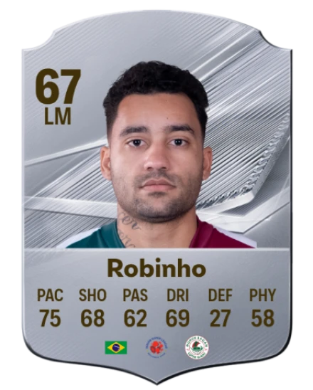 Robinho 67 Rare LM FC 26 card