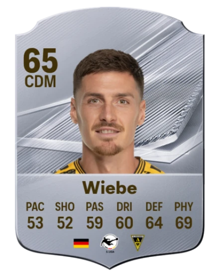 Wiebe 65 Common CDM FC 26 card