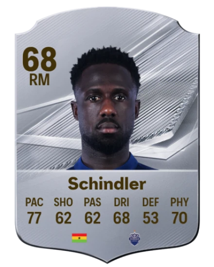 Schindler 68 Common RM FC 26 card