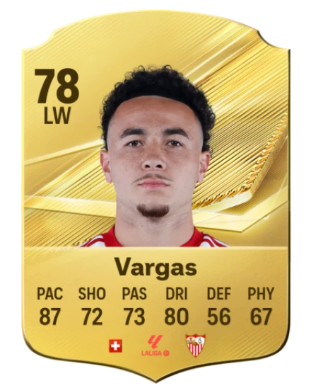 Vargas 78 Common LW FC 26 card