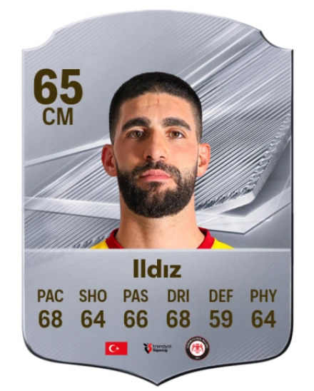 Ildız 65 Silver CM FC 27 card
