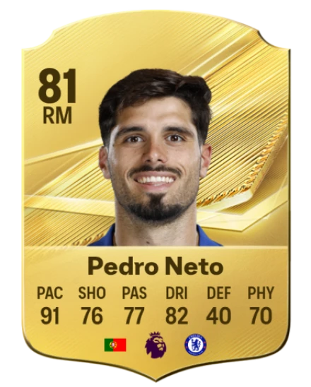 Pedro Neto 81 Common RM FC 26 card