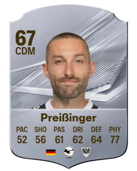 Preißinger 67 Common CDM FC 26 card