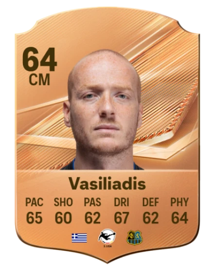 Vasiliadis 64 Common CM FC 26 card