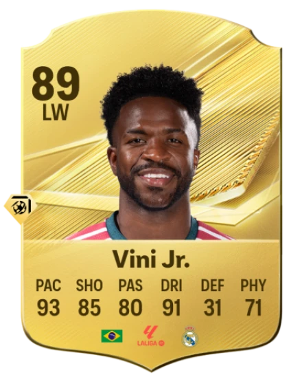 Vini Jr. 89 Common LW FC 26 card