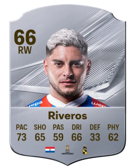 Riveros 66 Silver RW FC 27 card
