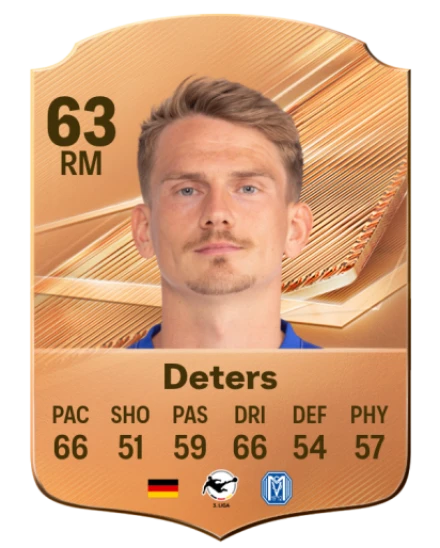Deters 63 Common RM FC 26 card
