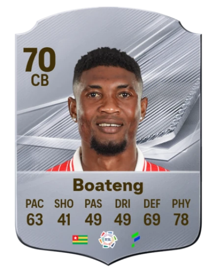 Boateng 70 Common CB FC 26 card