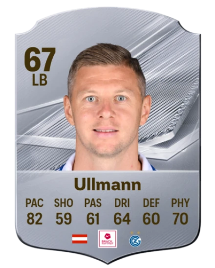 Ullmann 67 Common LB FC 26 card