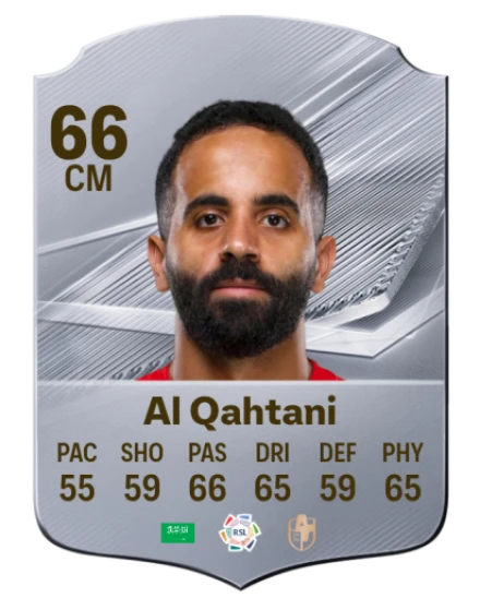 Al Qahtani 66 Common CM FC 26 card