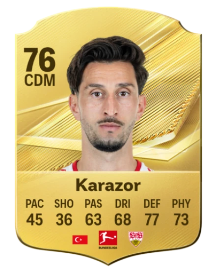 Karazor 76 Common CDM FC 26 card