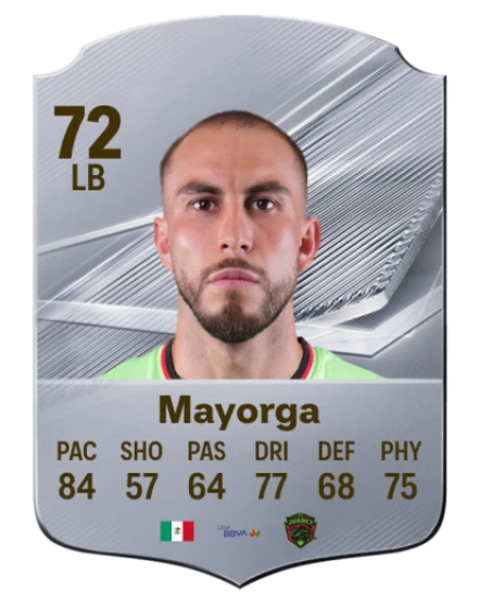 Mayorga 72 Common LB FC 26 card