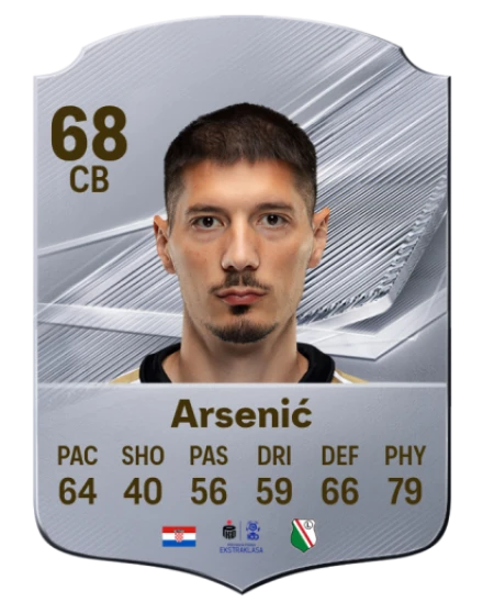 Arsenić 68 Silver CB FC 27 card