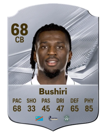 Bushiri 68 Common CB FC 26 card