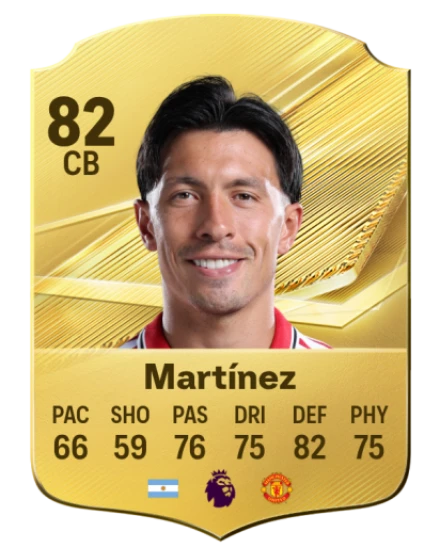 Martínez 82 Common CB FC 26 card