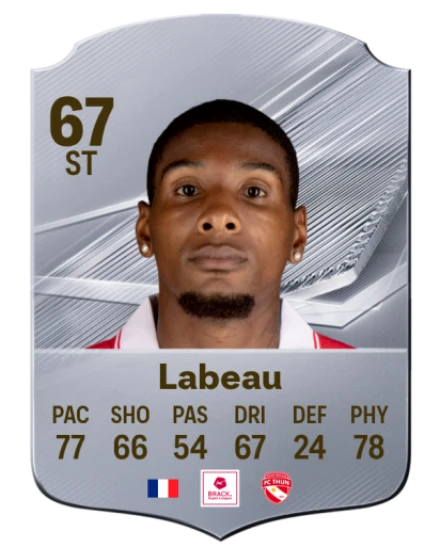 Labeau 67 Common ST FC 26 card