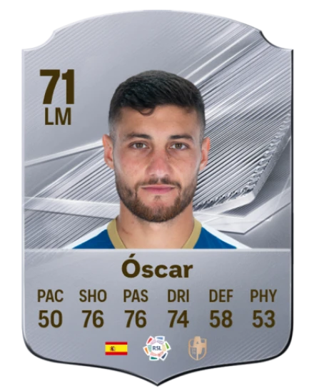 Óscar 71 Common LM FC 26 card