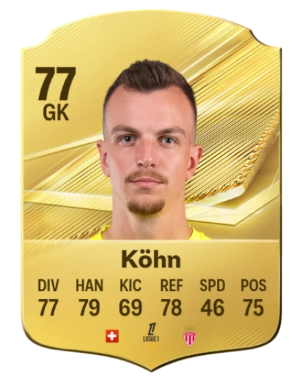 Köhn 77 Common GK FC 26 card