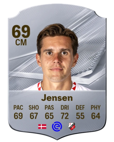Jensen 69 Common CM FC 26 card