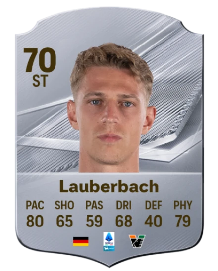 Lauberbach 70 Silver ST FC 27 card