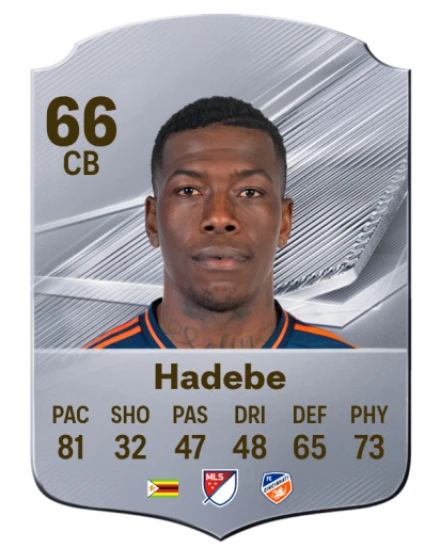 Hadebe 66 Common CB FC 26 card