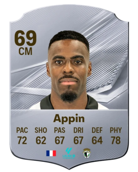 Appin 69 Common CM FC 26 card