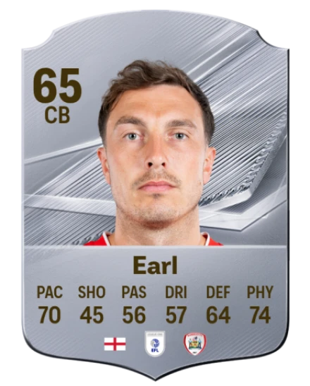 Earl 65 Rare CB FC 26 card