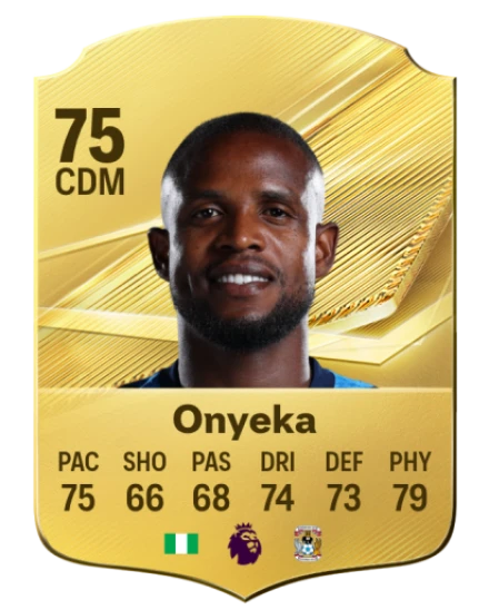Onyeka 75 Common CDM FC 26 card