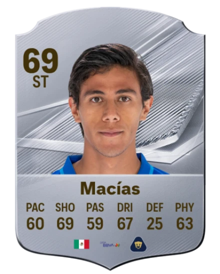 Macías 69 Common ST FC 26 card