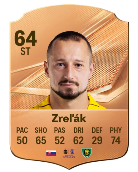 Zreľák 64 Bronze ST FC 27 card