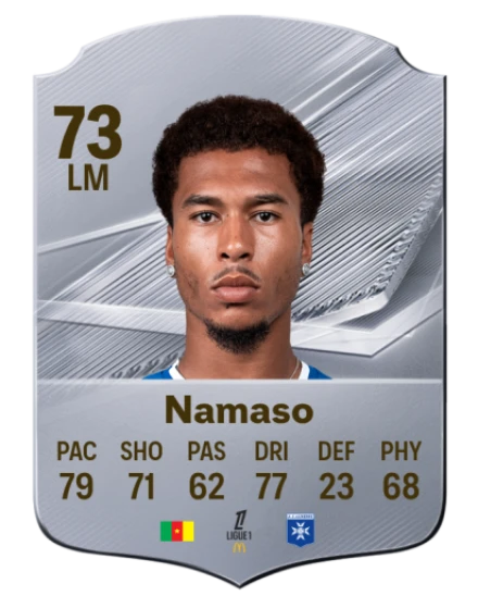 Namaso 73 Common LM FC 26 card