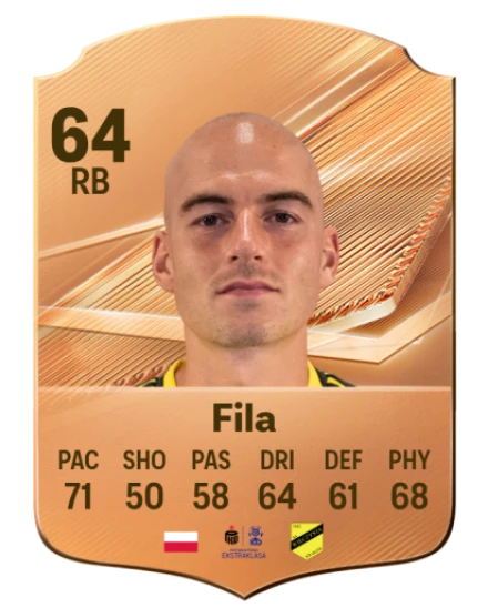 Fila 64 Bronze RB FC 27 card