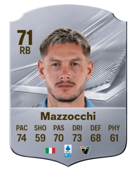 Mazzocchi 71 Silver RB FC 27 card