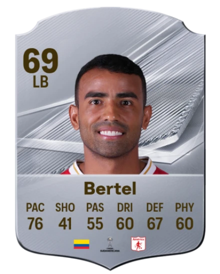 Bertel 69 Common LB FC 26 card