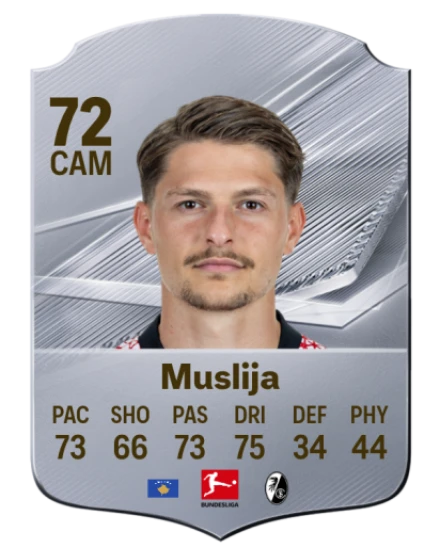 Muslija 72 Common CAM FC 26 card