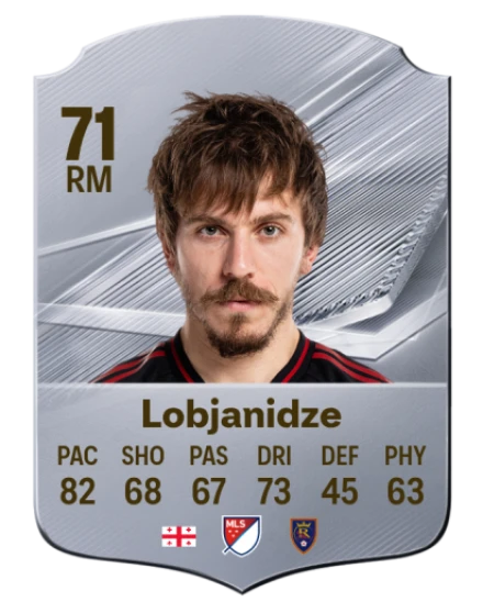 Lobjanidze 71 Common RM FC 26 card