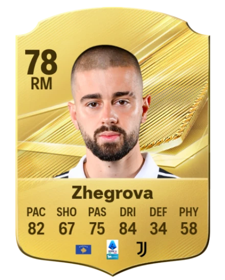 Zhegrova 78 Common RM FC 26 card