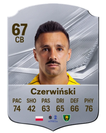 Czerwiński 67 Common CB FC 26 card