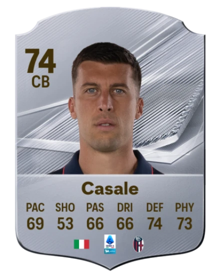 Casale 74 Silver CB FC 27 card